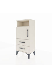 Arges Komodin 2 Raflı 2 Çekmeceli Tek Kapaklı 44x30x96 - S09M023V1A
