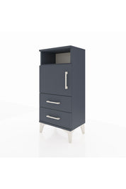 Arges Komodin 2 Raflı 2 Çekmeceli Tek Kapaklı 44x30x96 - S09M023V5A