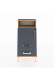 Arges Komodin 2 Raflı 2 Çekmeceli Tek Kapaklı 44x30x96 - S09M023V8A
