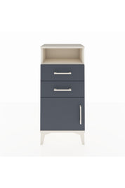 Arges Komodin Tek Raflı 2 Çekmeceli Tek Kapaklı 44x30x96 - S09M025V2A