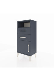 Arges Komodin Tek Raflı 2 Çekmeceli Tek Kapaklı 44x30x96 - S09M025V5A