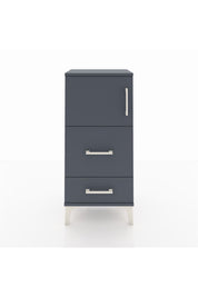 Arges Komodin Tek Raflı 2 Çekmeceli Tek Kapaklı 44x30x96 - S09M027V5A
