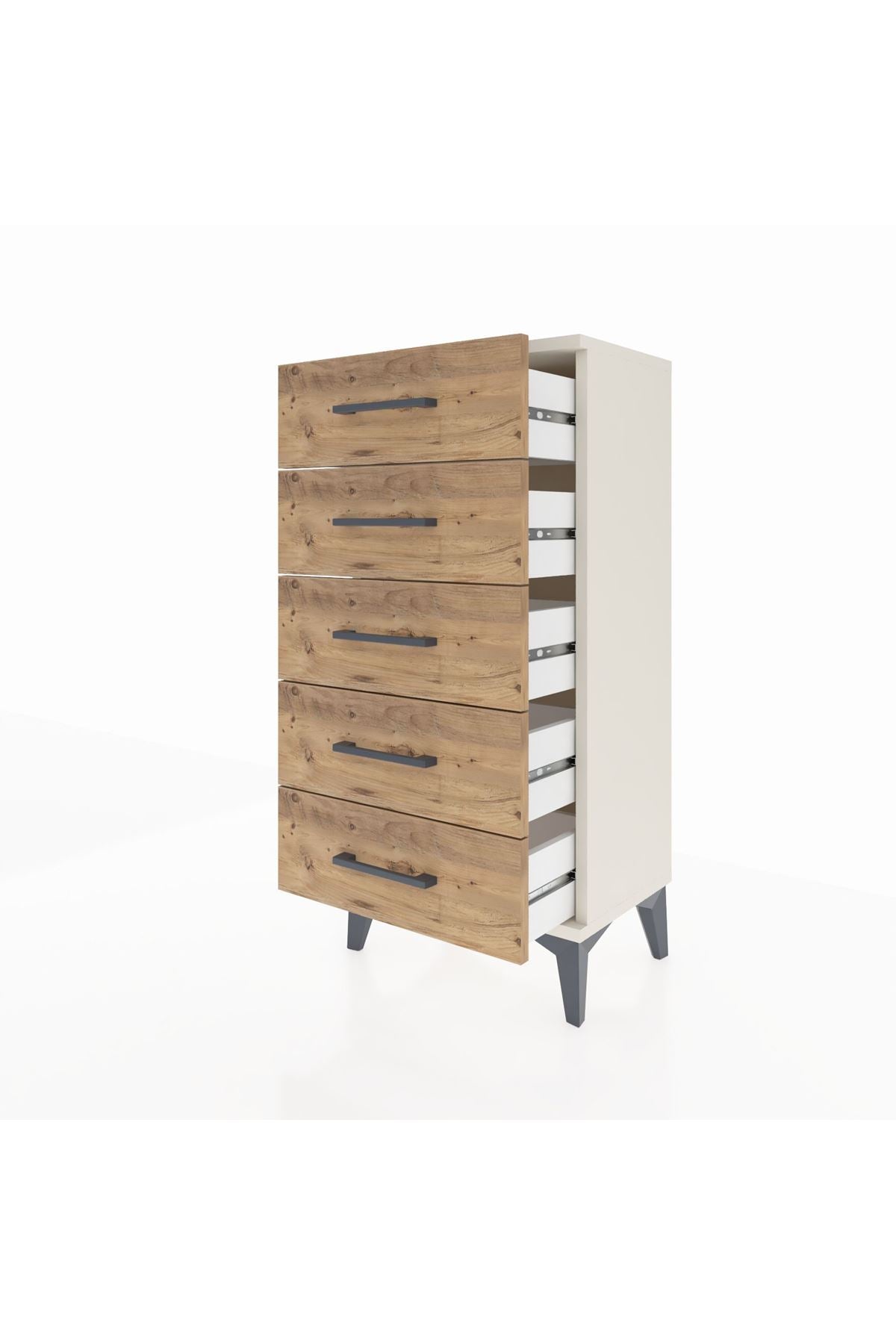 Arges Komodin 5 Çekmeceli 44x30x96 - S09M001V3A