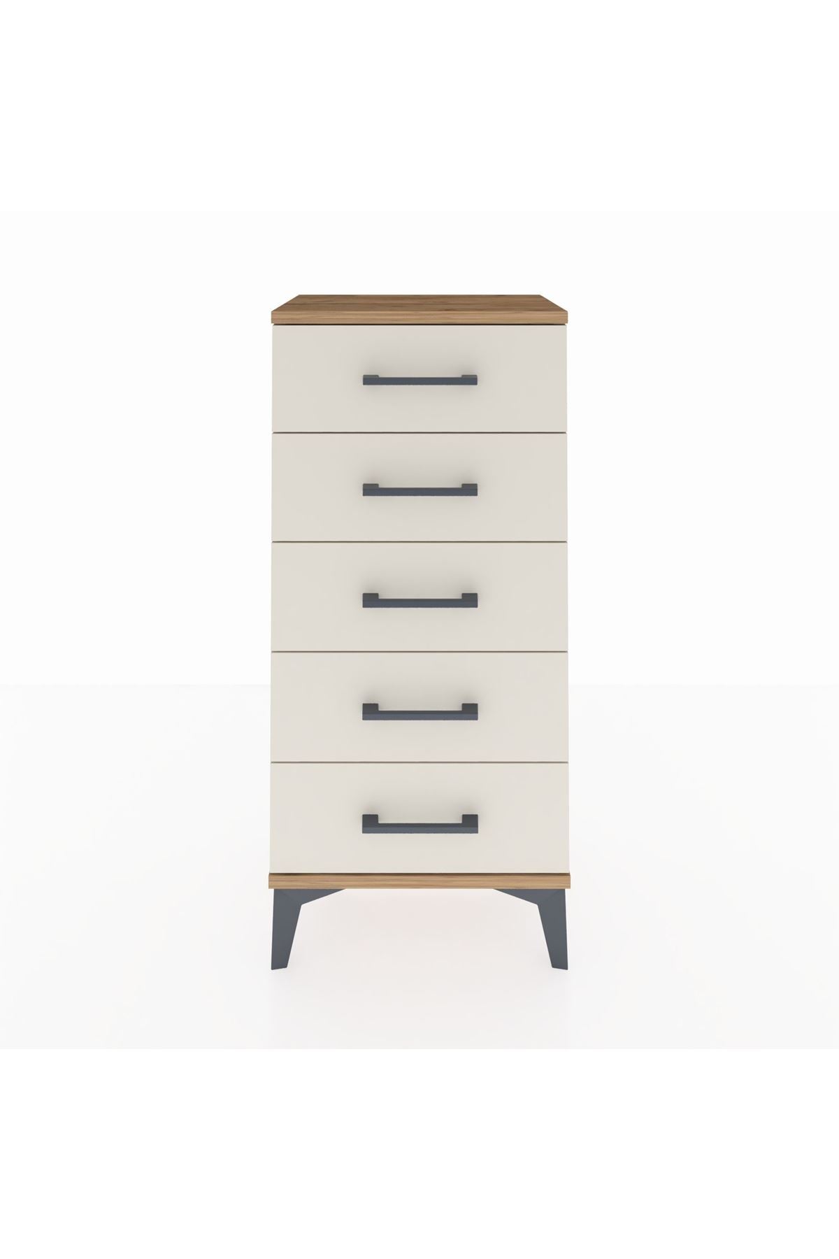 Arges Komodin 5 Çekmeceli 44x30x96 - S09M001V7A