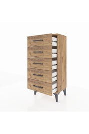 Arges Komodin 5 Çekmeceli 44x30x96 - S09M001V9A