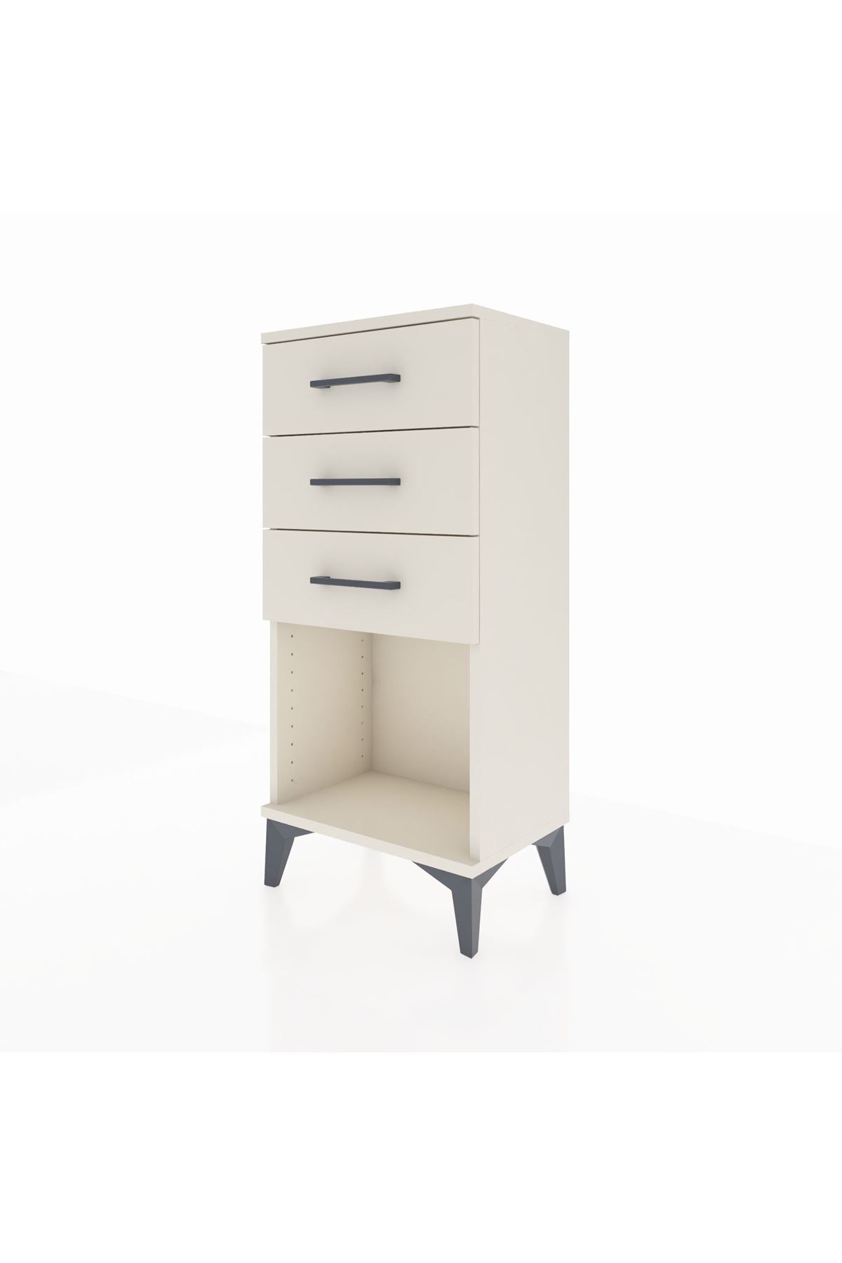 Arges Komodin 3 Çekmeceli 44x30x96 - S09M002V1A