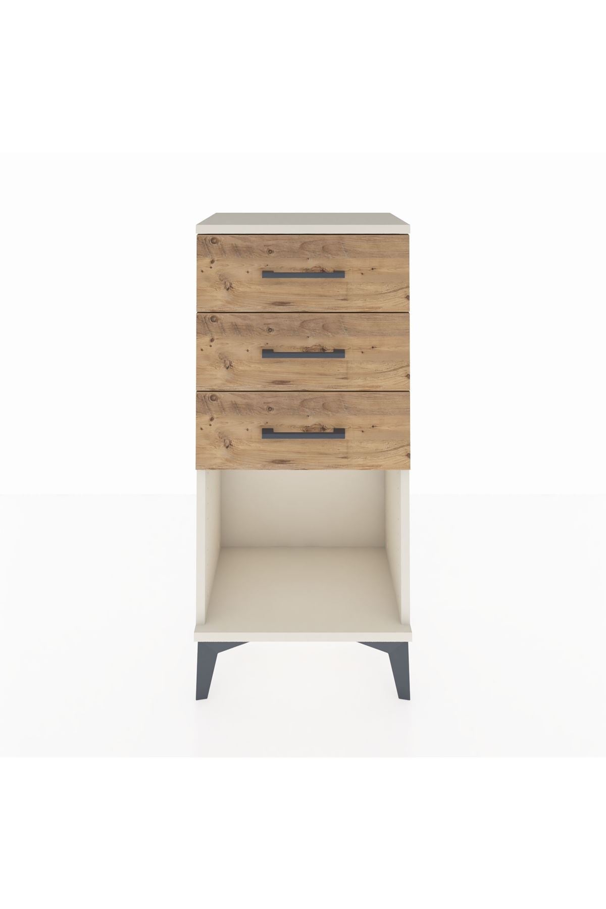 Arges Komodin 3 Çekmeceli 44x30x96 - S09M002V3A