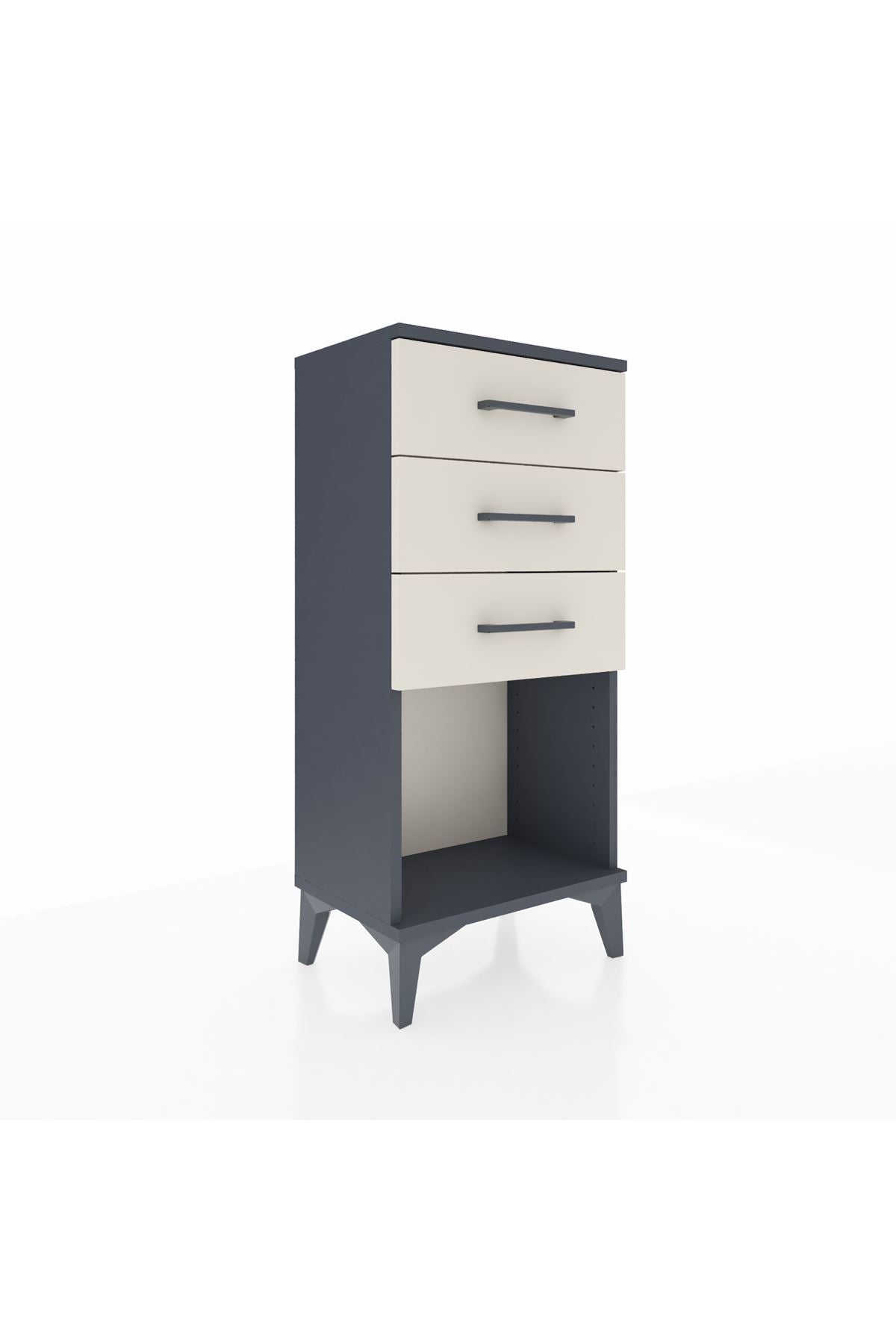 Arges Komodin 3 Çekmeceli 44x30x96 - S09M002V4A