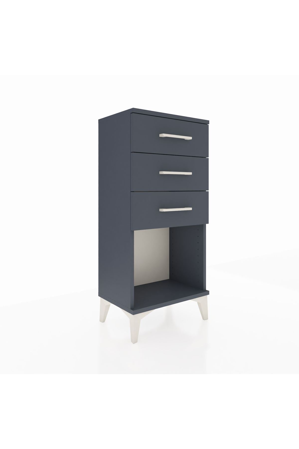 Arges Komodin 3 Çekmeceli 44x30x96 - S09M002V5A