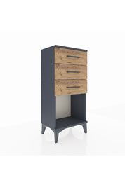 Arges Komodin 3 Çekmeceli 44x30x96 - S09M002V6A