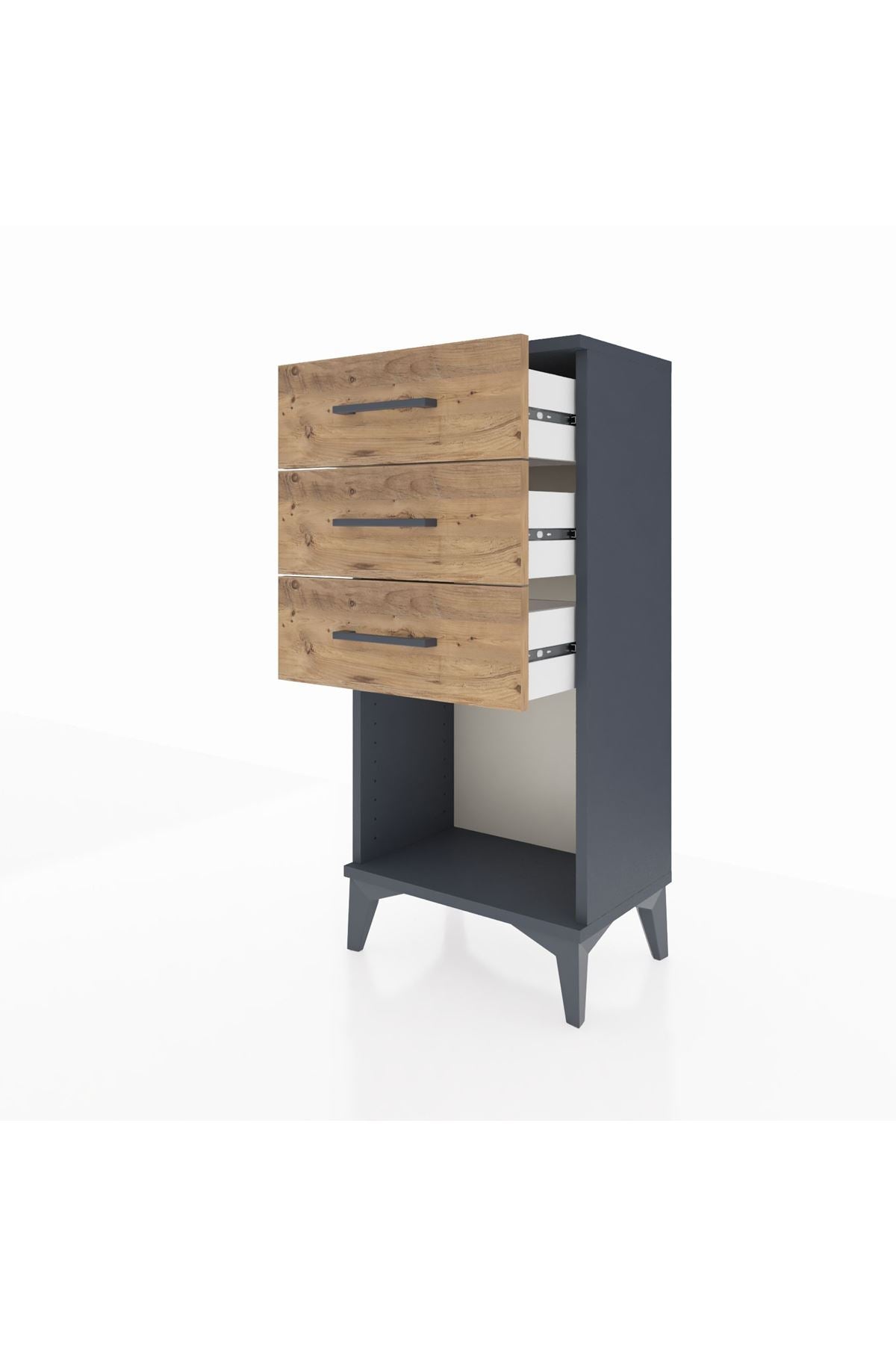 Arges Komodin 3 Çekmeceli 44x30x96 - S09M002V6A