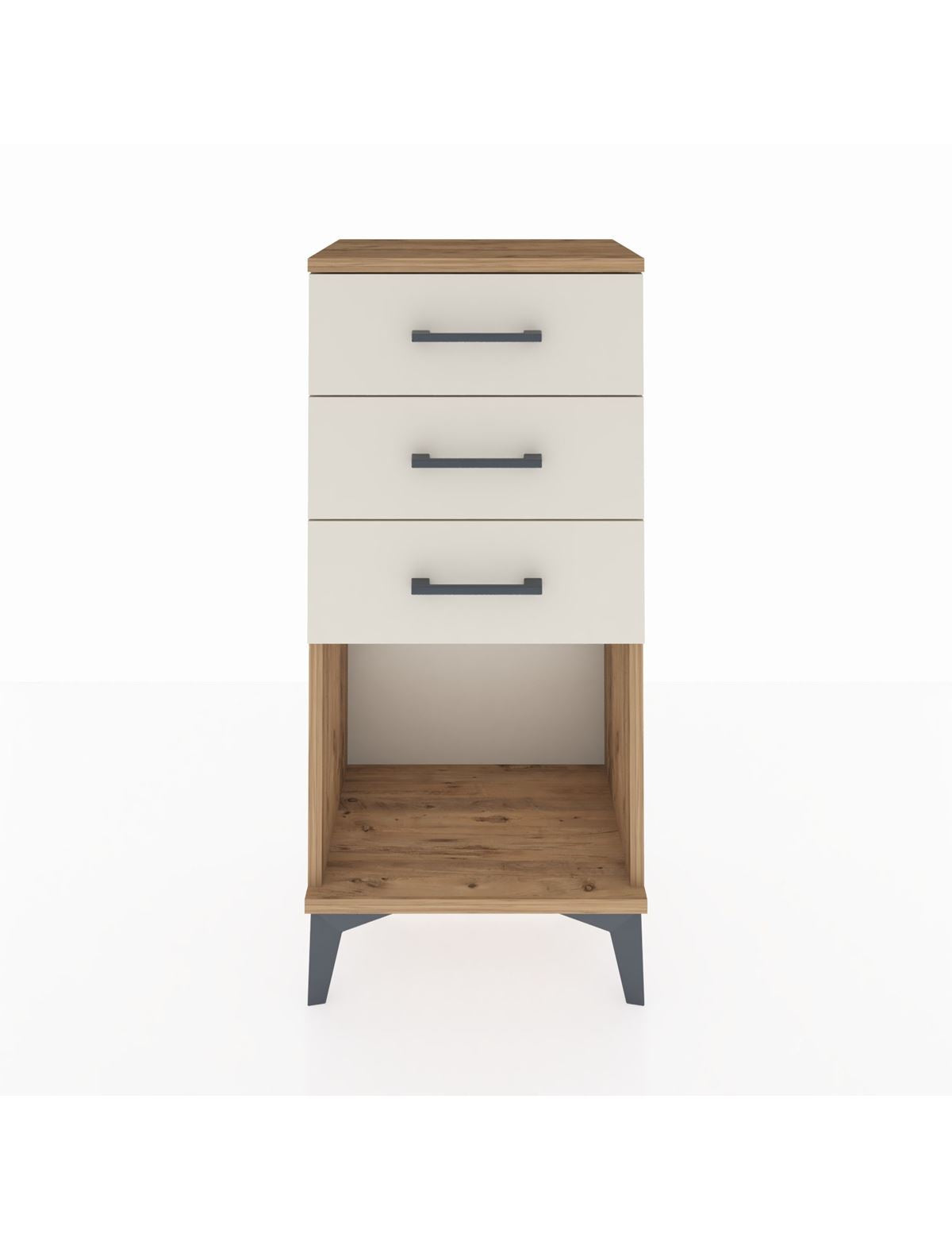 Arges Komodin 3 Çekmeceli 44x30x96 - S09M002V7A