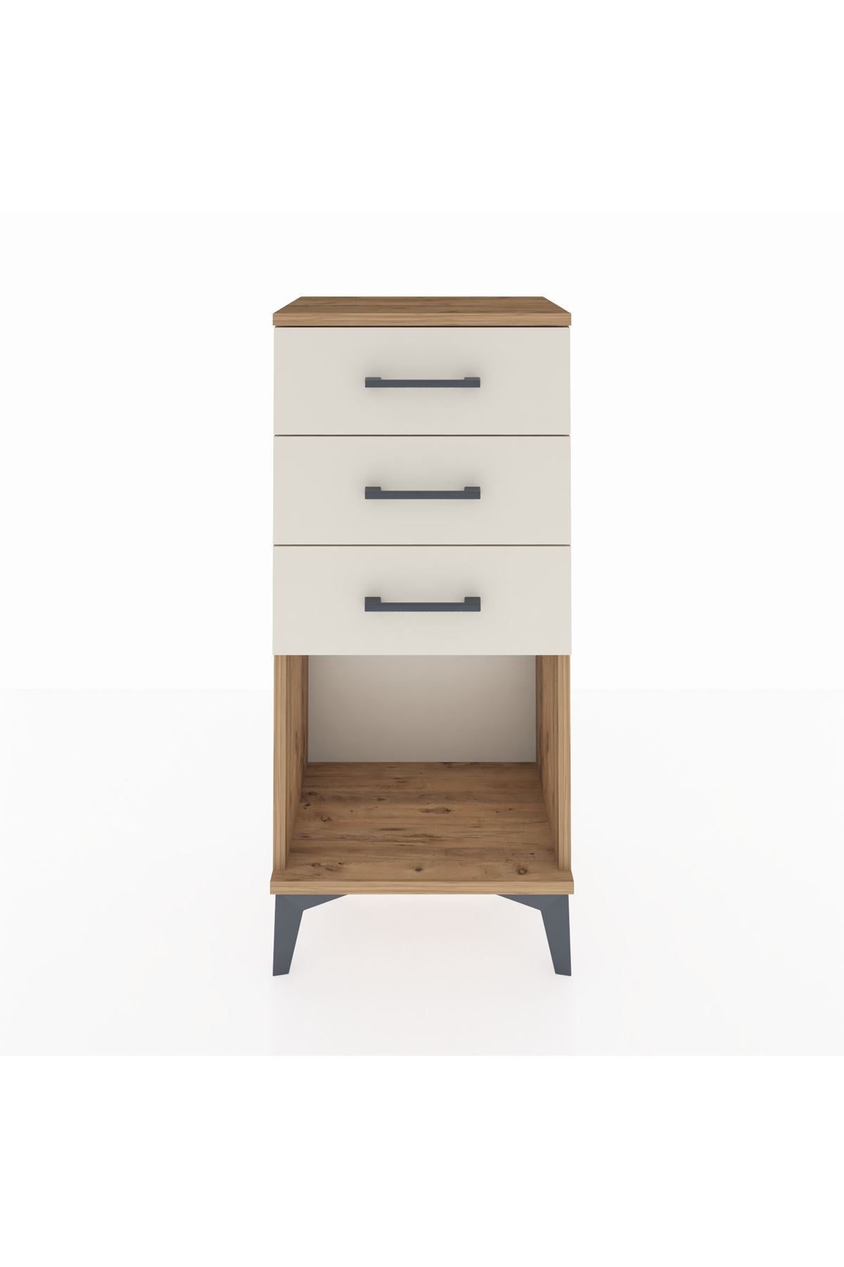Arges Komodin 3 Çekmeceli 44x30x96 - S09M002V7A