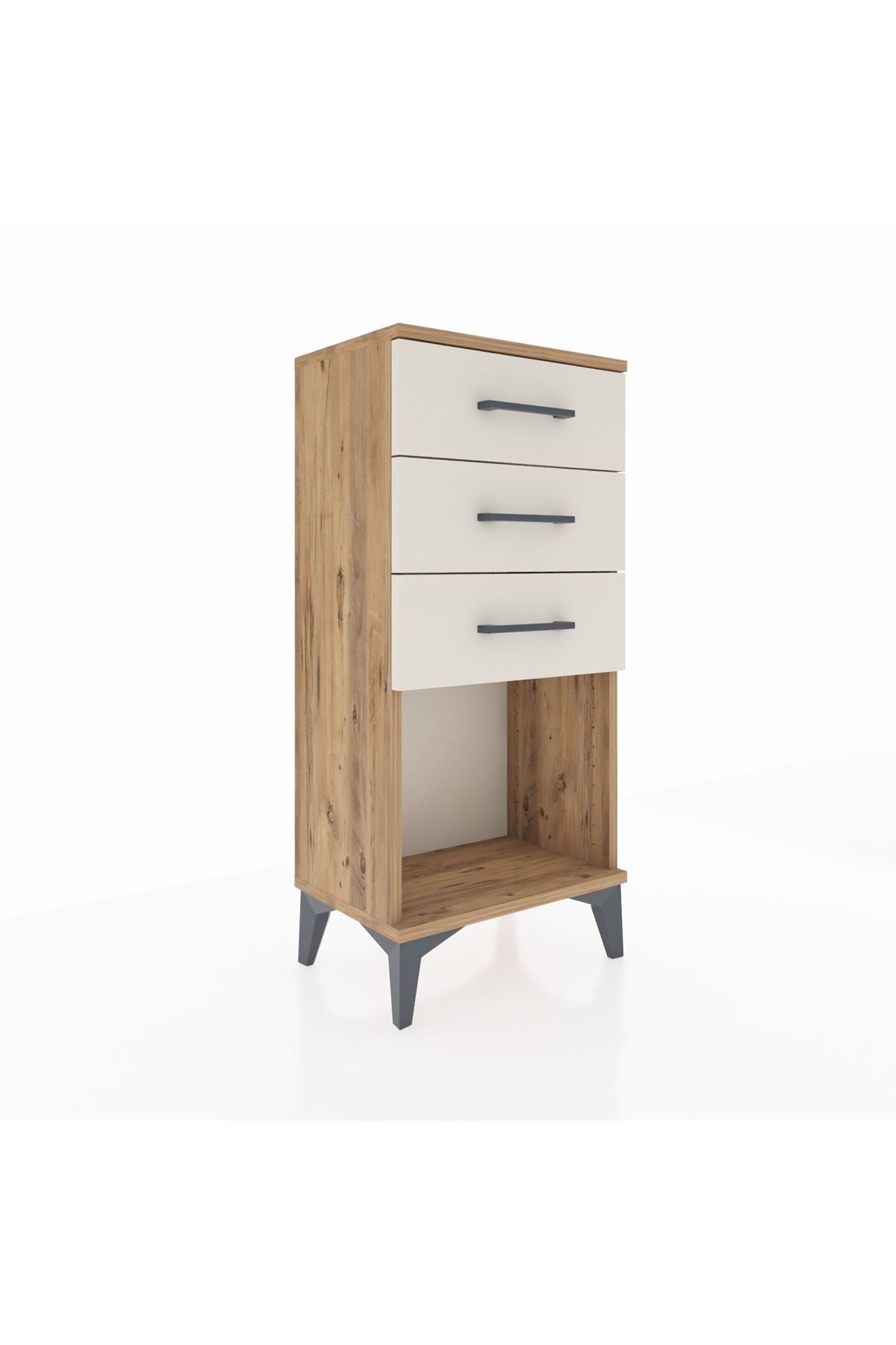 Arges Komodin 3 Çekmeceli 44x30x96 - S09M002V7A