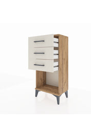 Arges Komodin 3 Çekmeceli 44x30x96 - S09M002V7A