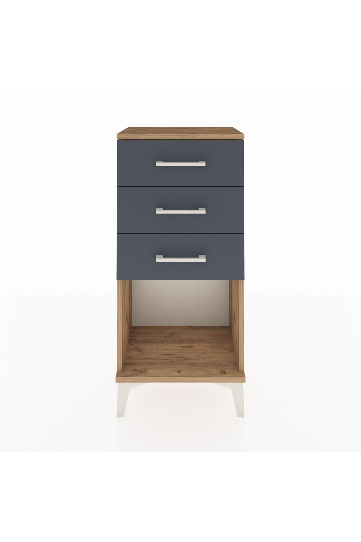 Arges Komodin 3 Çekmeceli 44x30x96 - S09M002V8A