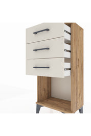 Arges Komodin 3 Çekmeceli 44x30x96 - S09M002V7A