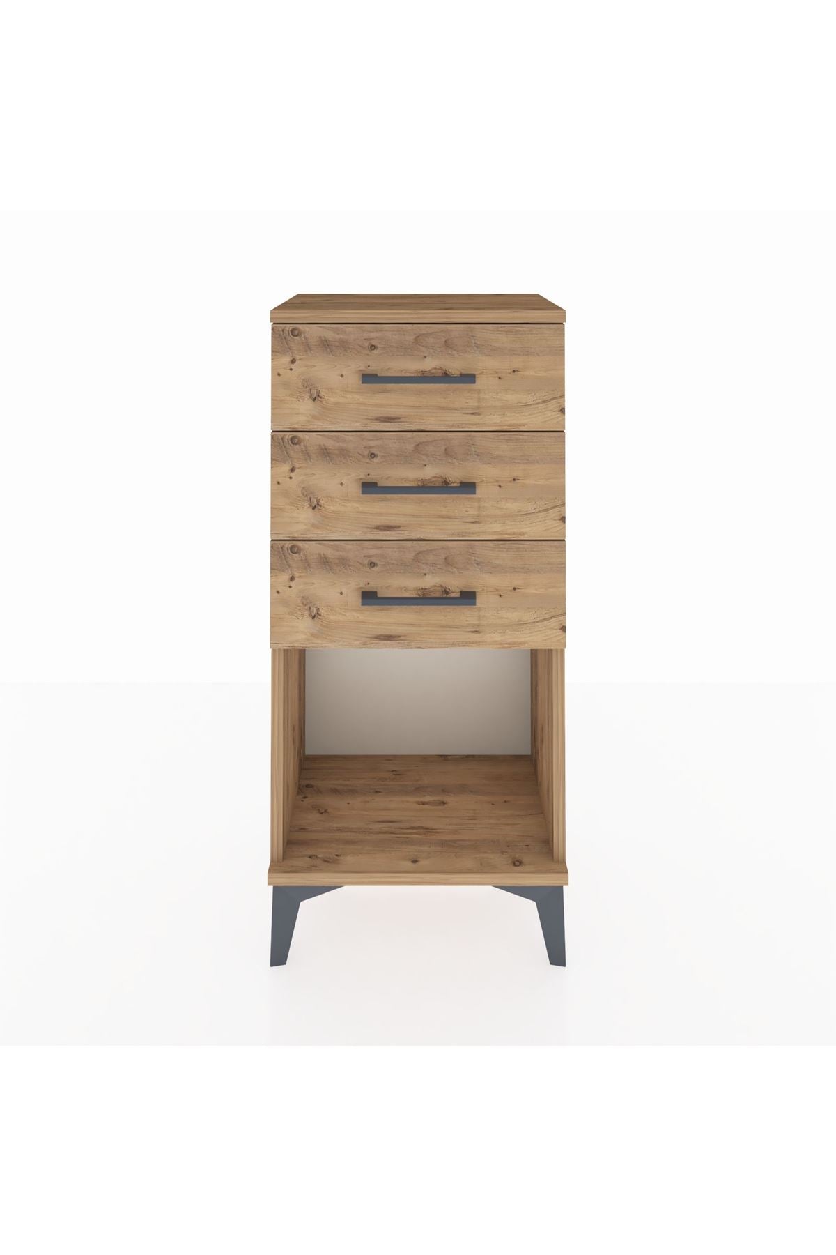 Arges Komodin 3 Çekmeceli 44x30x96 - S09M002V9A