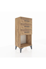 Arges Komodin 3 Çekmeceli 44x30x96 - S09M002V9A