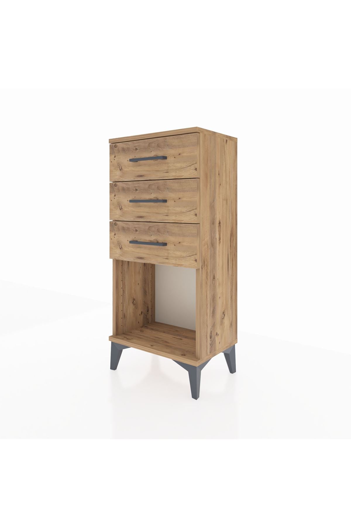 Arges Komodin 3 Çekmeceli 44x30x96 - S09M002V9A