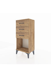 Arges Komodin 3 Çekmeceli 44x30x96 - S09M002V9A