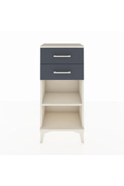 Arges Komodin Tek Raflı 2 Çekmeceli 44x30x96 - S09M003V2A