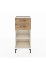 Arges Komodin Tek Raflı 2 Çekmeceli 44x30x96 - S09M003V3A