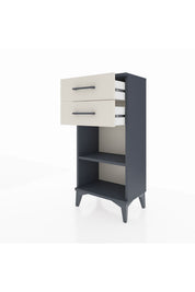 Arges Komodin Tek Raflı 2 Çekmeceli 44x30x96 - S09M003V4A