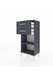 Arges Komodin Tek Raflı 2 Çekmeceli 44x30x96 - S09M003V5A