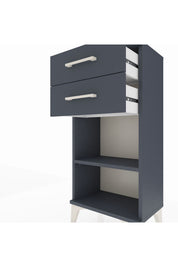 Arges Komodin Tek Raflı 2 Çekmeceli 44x30x96 - S09M003V5A