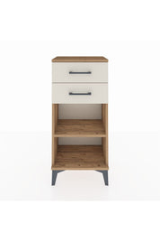 Arges Komodin Tek Raflı 2 Çekmeceli 44x30x96 - S09M003V7A