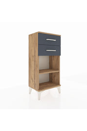 Arges Komodin Tek Raflı 2 Çekmeceli 44x30x96 - S09M003V8A