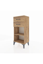 Arges Komodin Tek Raflı 2 Çekmeceli 44x30x96 - S09M003V9A