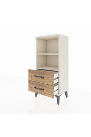 Arges Komodin 2 Raflı 2 Çekmeceli 44x30x96 - S09M004V3A