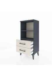 Arges Komodin 2 Raflı 2 Çekmeceli 44x30x96 - S09M004V4A