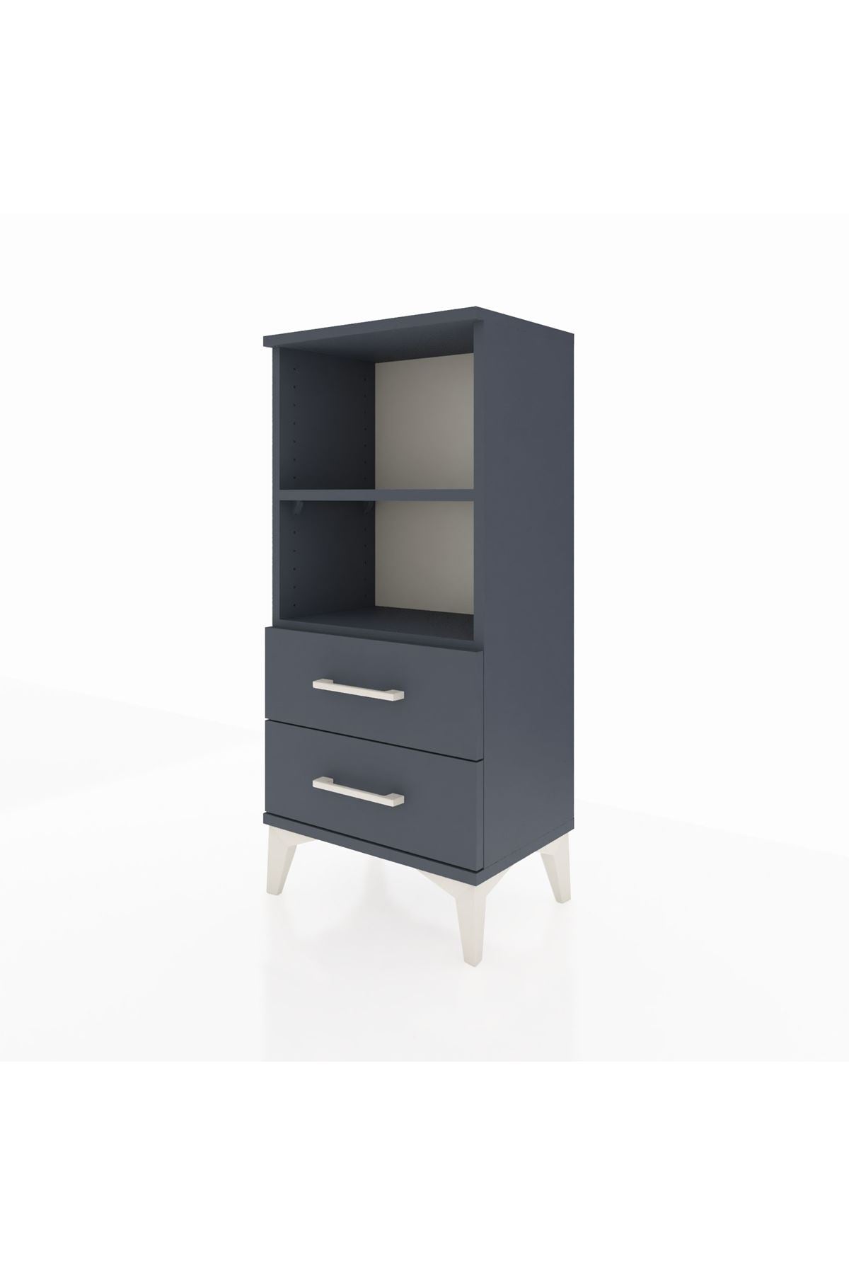 Arges Komodin 2 Raflı 2 Çekmeceli 44x30x96 - S09M004V5A