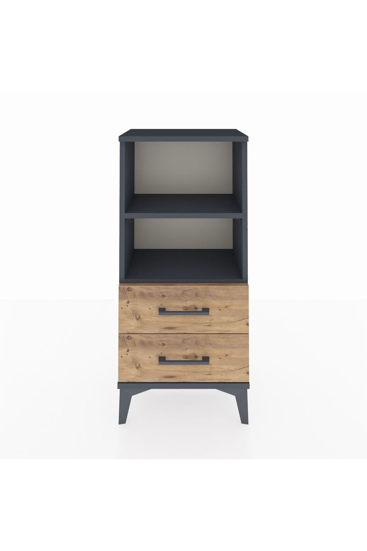 Arges Komodin 2 Raflı 2 Çekmeceli 44x30x96 - S09M004V6A