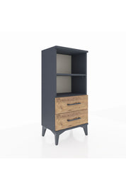 Arges Komodin 2 Raflı 2 Çekmeceli 44x30x96 - S09M004V6A