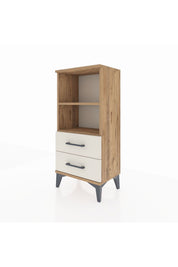 Arges Komodin 2 Raflı 2 Çekmeceli 44x30x96 - S09M004V7A