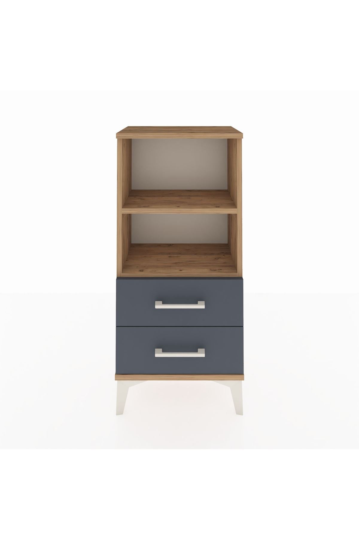 Arges Komodin 2 Raflı 2 Çekmeceli 44x30x96 - S09M004V8A