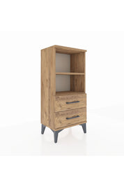 Arges Komodin 2 Raflı 2 Çekmeceli 44x30x96 - S09M004V9A