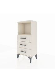 Arges Komodin Tek Raflı 3 Çekmeceli 44x30x96 - S09M005V1A
