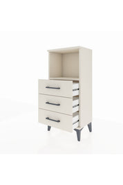 Arges Komodin Tek Raflı 3 Çekmeceli 44x30x96 - S09M005V1A