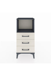 Arges Komodin Tek Raflı 3 Çekmeceli 44x30x96 - S09M005V4A