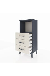 Arges Komodin Tek Raflı 3 Çekmeceli 44x30x96 - S09M005V4A