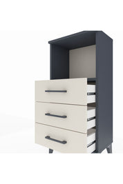 Arges Komodin Tek Raflı 3 Çekmeceli 44x30x96 - S09M005V4A