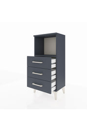 Arges Komodin Tek Raflı 3 Çekmeceli 44x30x96 - S09M005V5A