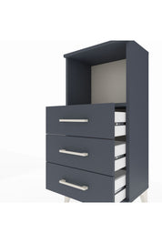 Arges Komodin Tek Raflı 3 Çekmeceli 44x30x96 - S09M005V5A