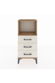 Arges Komodin Tek Raflı 3 Çekmeceli 44x30x96 - S09M005V7A