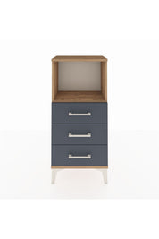 Arges Komodin Tek Raflı 3 Çekmeceli 44x30x96 - S09M005V8A